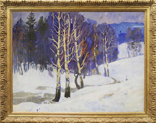 Кувин Анатолий Иванович. Зимний день 